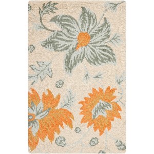 Blossom BLM865 Hand Hooked Indoor Rugs - Safavieh - 1 of 4