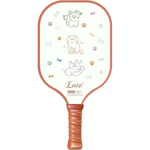 Luzz Pickleball Paddles, T700 Carbon Fiber Pickleball Paddle Sandblasted Surface with Honeycomb Core Pickle Ball Rackets for Ultimate Spin & Control - 1 of 4
