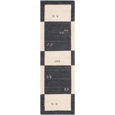 Himalaya HIM562 Handmade Runner Rug - 2'3"x6' - Cream - Safavieh
