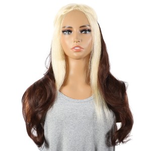Unique Bargains Women's Halloween Big Wavy Hair Extensions High Temperature Fiber Dark Brown 1 Pc - 1 of 3