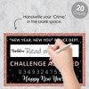 Big Dot of Happiness Rose Gold Happy New Year - New Year's Eve Party Resolution Mug Shots - Photo Booth Props Kit - 20 Count - 2 of 4