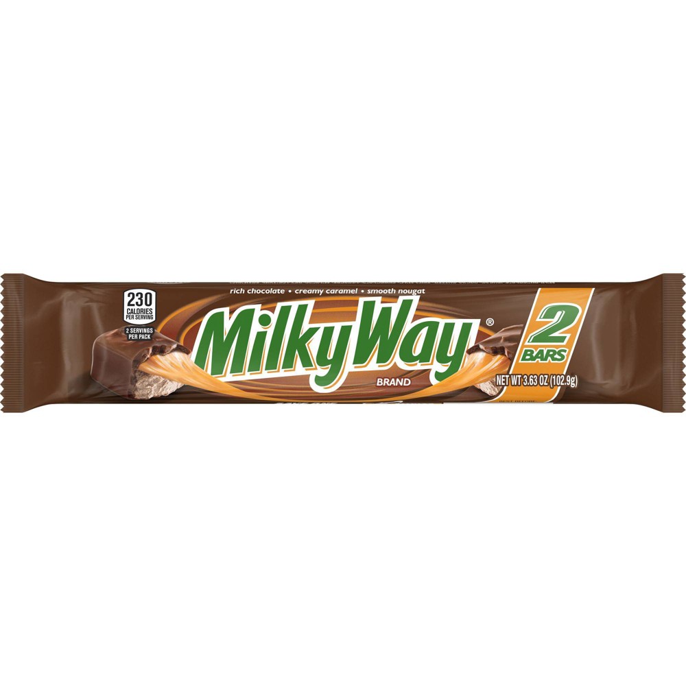 UPC 040000004011 product image for Milky Way 2 To Go Candy Bars 3.63 oz | upcitemdb.com