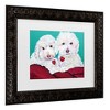 Trademark Fine Art Pat Saunders-White Rainie Matted Framed Art - 3 of 4