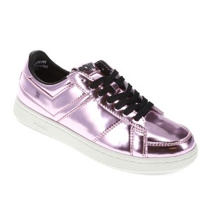 PONY Mens M-80 Low Metallic Genuine Leather Premium Lace Up Athletic Sneaker Shoe - 1 of 4