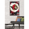 Trends International NHL Ottawa Senators - Maximalist Logo 23 Framed Wall Poster Prints - 2 of 4
