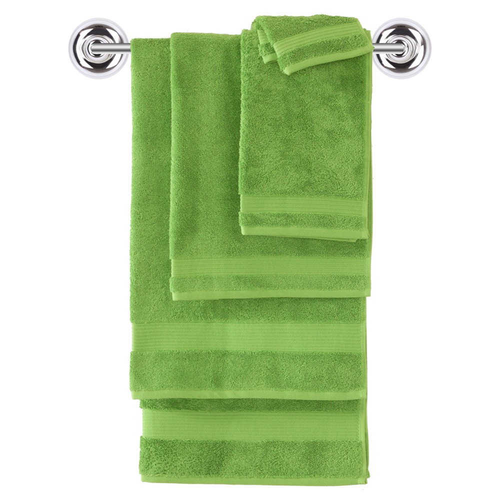 Photos - Towel 6pc Amadeus Turkish Bath  Set Green - Makroteks