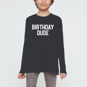 The Juniper Shop Birthday Dude Bold Youth Long Sleeve Tee - 1 of 4