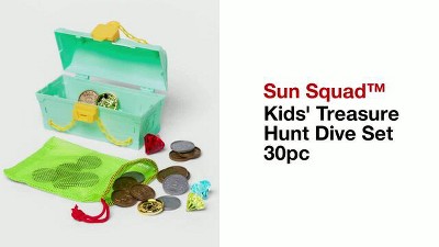 Kids' Treasure Hunt Dive Set 30pc - Sun Squad™: Water Game for