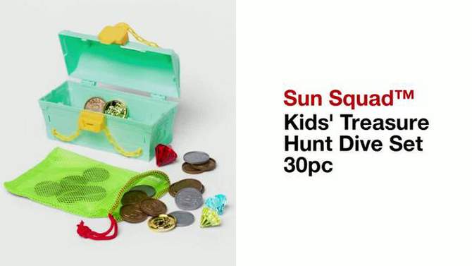 Kids&#39; Treasure Hunt Dive Set 30pc - Sun Squad&#8482;, 2 of 5, play video