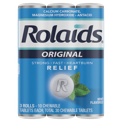 Rolaids Original Digestive Chewable Tablets - 30ct