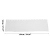 Unique Bargains Kitchen Curtains Short Kitchen Curtains with Eyelets 59.06"L x 17.72"W White - 4 of 4