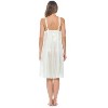 Casual Nights Women's Satin Lace Camisole Nightgown - 4 of 4