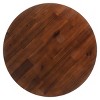 Christopher Knight Home Tansy Small Accent Table Wood Rich Mahogany: Round Acacia Side Table, 19.75" Height - 3 of 4