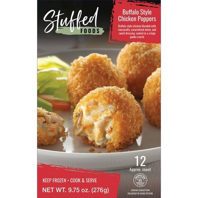 Stuffed Foods Frozen Buffalo Style Chicken Poppers - 9.75oz