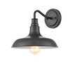 Millennium Lighting 1 - Light Wall Light in  Powder Coated Black - 3 of 3