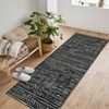 COZONY Geometric Hallway Runner Mat, Easy-Care Low-Pile Carpet Runner with Grip Backing for Entryway, Kitchen, Laundry - 2 of 4