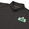 Men's Delta State University Adult Polo Left Chest Logo - 4 of 4