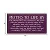Slickblue Inspirational Wood Wall Sign – Life Is A Ride Quote – Rustic Decor Accent – 9x18 Inches, Multi Color Options - 3 of 3