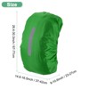 Unique Bargains Waterproof Backpack Rain Cover with a Vertical Reflective Strap for Hiking/Biking 1 Pc - 3 of 4