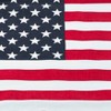 (Set of 4) Multi Nabru American Flag Design Placemat 14"x20" - Saro Lifestyle: Cotton, Machine Washable, Rectangular - 2 of 3