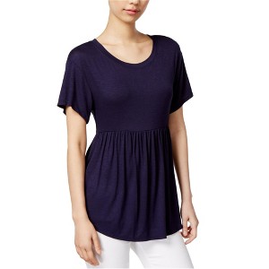 maison Jules Womens Basic Peplum Blouse - 1 of 1