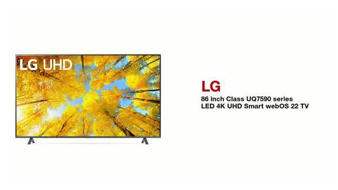 LG 86&#34; Class 4K UHD Smart LED TV - 86UQ7590, 2 of 13, play video