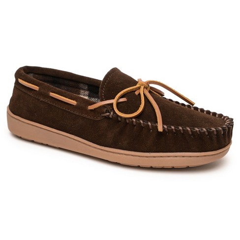 Minnetonka pile best sale lined hardsole men's