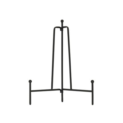 VIP Metal 12.13 in. Black Squared Table Easel