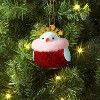 Christmas Fabric Festive Party Featherly Friends with Tiara Ornament - Wondershop™ - 2 of 3