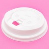 Sparkle and Bash 48-Pack Blush Pink Insulated Disposable Coffee Cups with Lids and Sleeves, 16oz Paper Hot Cup Wedding Reception, Girl - 3 of 4