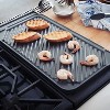 All American Reversible Grill Griddle Pan, Double Burner Nonstick Superconductive Heats Rapidly, Quick Defrost, Stovetop - 4 of 4