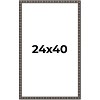 PosterPalooza | Deco Black Picture Frame - UV Acrylic, Foam Board Backing, Hanging Hardware - 2 of 4
