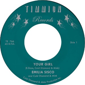 Cold Diamond & Mink - Your Girl - Transparent (Colored Vinyl) (vinyl 7 inch single) - 1 of 1