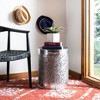 Adrien End Table - Silver - Safavieh. - 3 of 4