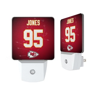 NFL Kansas City Chiefs Players Game Tactic Night Light 2-Pack - 1 of 4