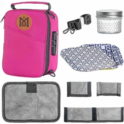 Magical Butter Smell-Proof Bag with Combination Lock, Comes with Tray & Smell-Proof Jar