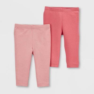Carter's Just One You® Baby 2pk Pants - Pink 3M