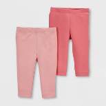 Carter's Just One You® Baby 2pk Pants - Pink