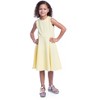 24seven Comfort Apparel Girls Sleeveless Knee Length Fit and Flare Dress - 2 of 4
