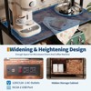 5-Tier Kitchen Bakers Rack with Cabinets & Charging Station, 63" Industrial Microwave Stand, for Dining Room, Living Room, Apartments - 4 of 4