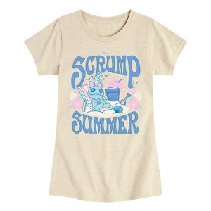 Girls' - Disney - Scrump Summer -Toddler And Youth Girls Fitted Short Sleeve Graphic T-Shirt Fitted Short Sleeve Graphic T-Shirt - 1 of 4