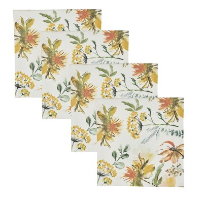 Split P Safflower Napkin Set of 4