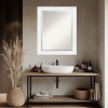 Amanti Art Sloped Beveled Framed Bathroom Vanity Wall Mirror - 4 of 4
