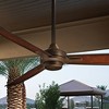 60" Minka Aire Rudolph Bronze Outdoor Ceiling Fan with Remote - 2 of 4