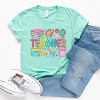 Simply Sage Market Women's Teacher Bright Collage Short Sleeve Graphic Tee - 3 of 4