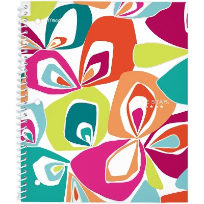 Spiral Notebook 1 Subject Wide Ruled Bold Geo Dots - Five Star