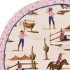 Sweet Jojo Designs Girl Baby Tummy Time Playmat Western Cowgirl Pink Brown and Beige - 3 of 4