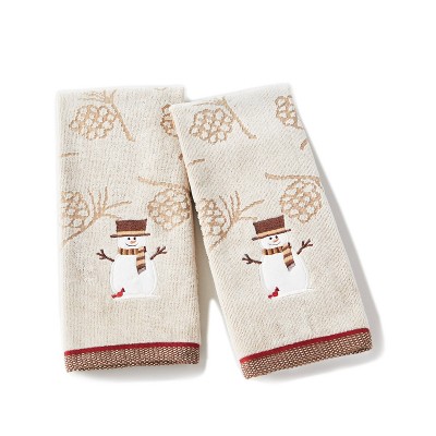 Set of 4 Ski Lodge & Cabin Sweet Cabin Dish Towels Kitchen Hand Towels  Target