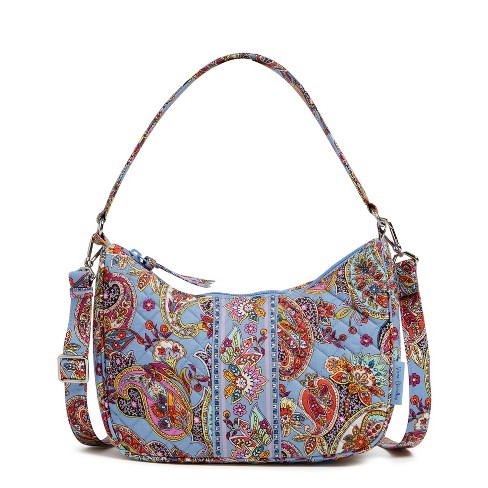 Vera Bradley Women's Cotton Frannie Crescent Crossbody Bag