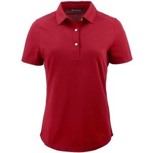 Cutter & Buck Advantage Refresh Epic Confidence Recycled Womens Tri-Blend Pique Polo - 1 of 2